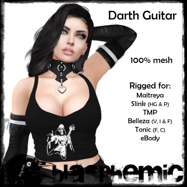 BLASPHEMIC Darth Guitar AD